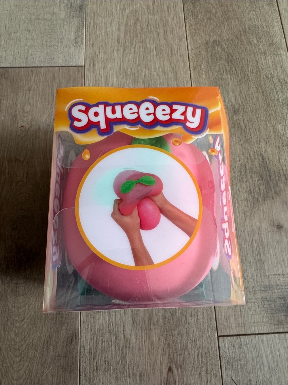 Squeezy Peach Stress Toy - Squeeezy